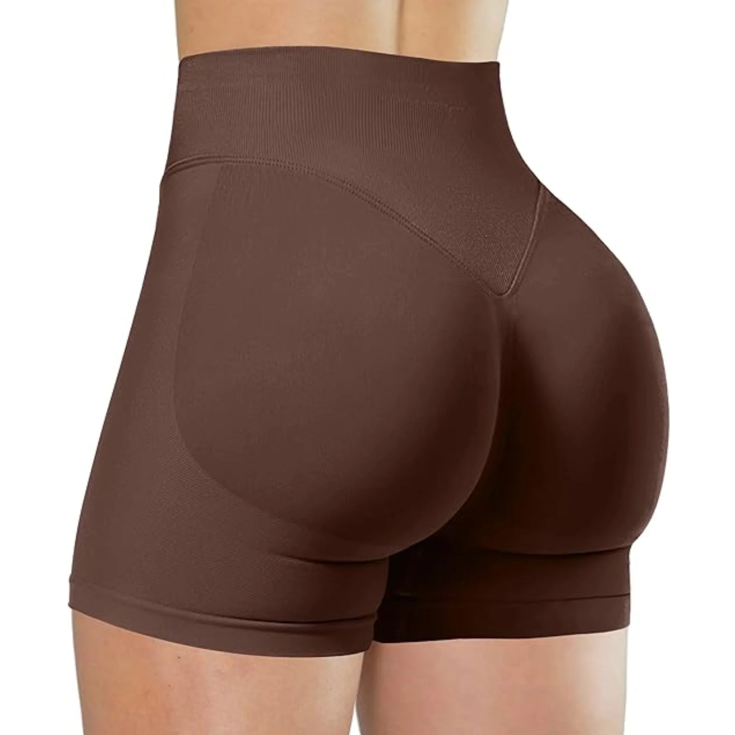FlexFit High-Waist Yoga Shorts