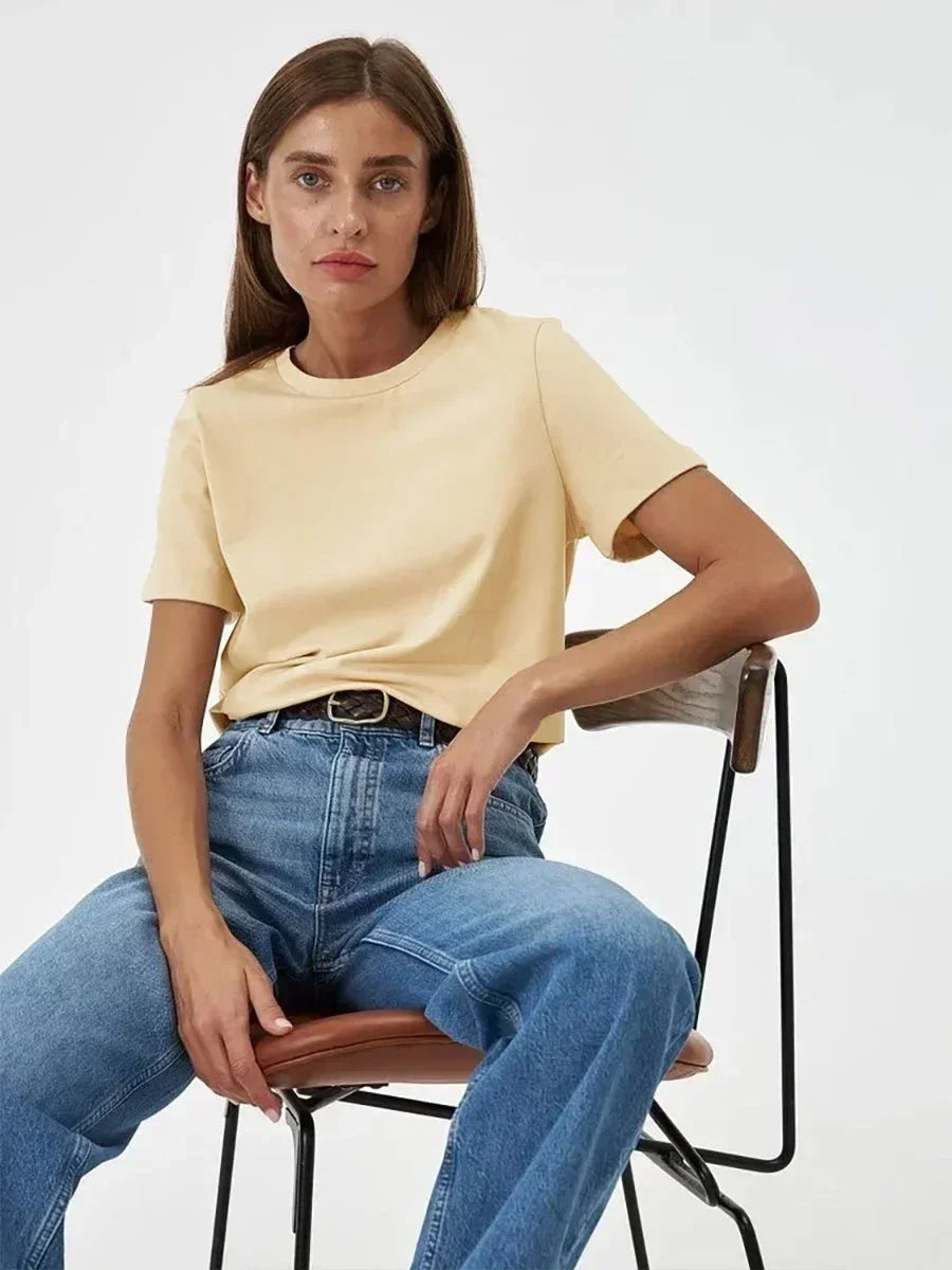 Pure Cotton Relaxed T-Shirt