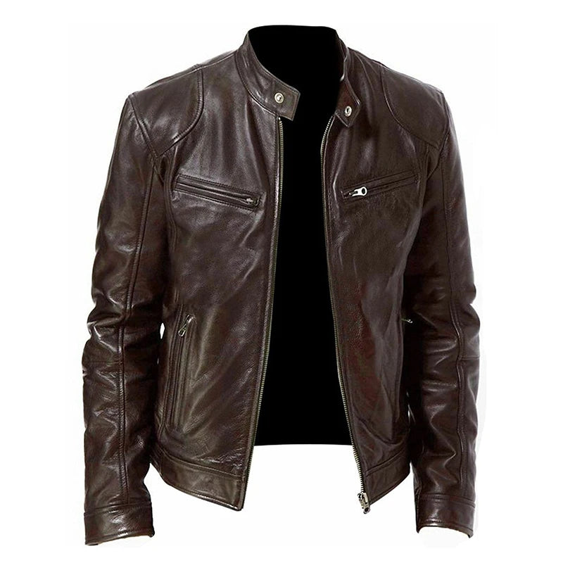 Apex Rider PU Leather Jacket