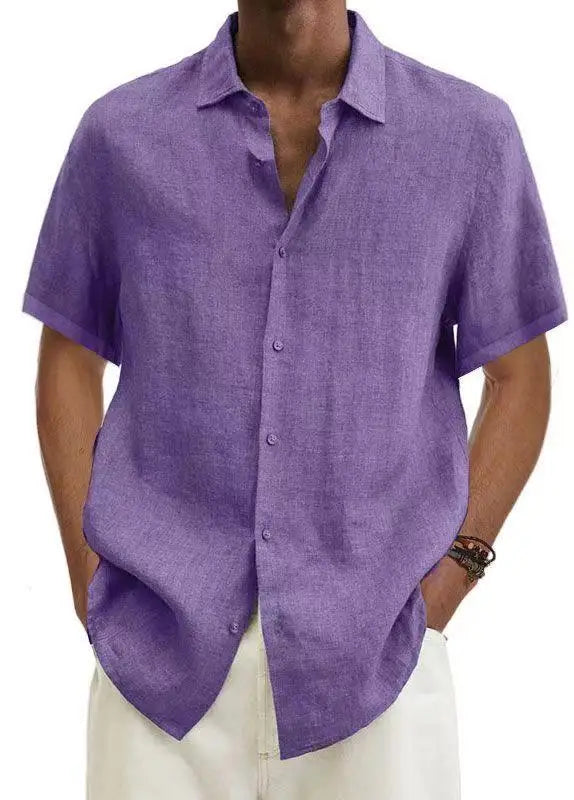 Breeze Linen Short Sleeve Shirt