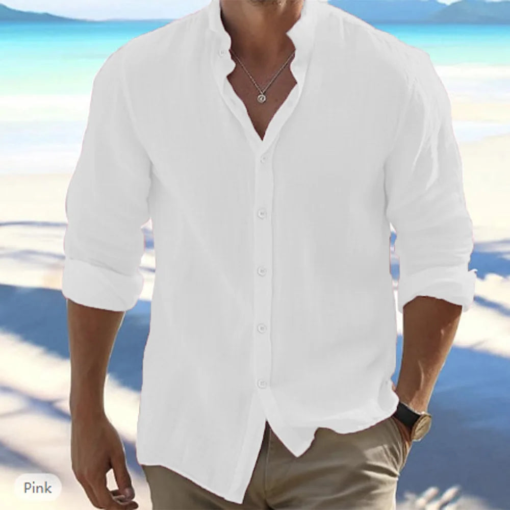 Coastal Linen Blend Shirt
