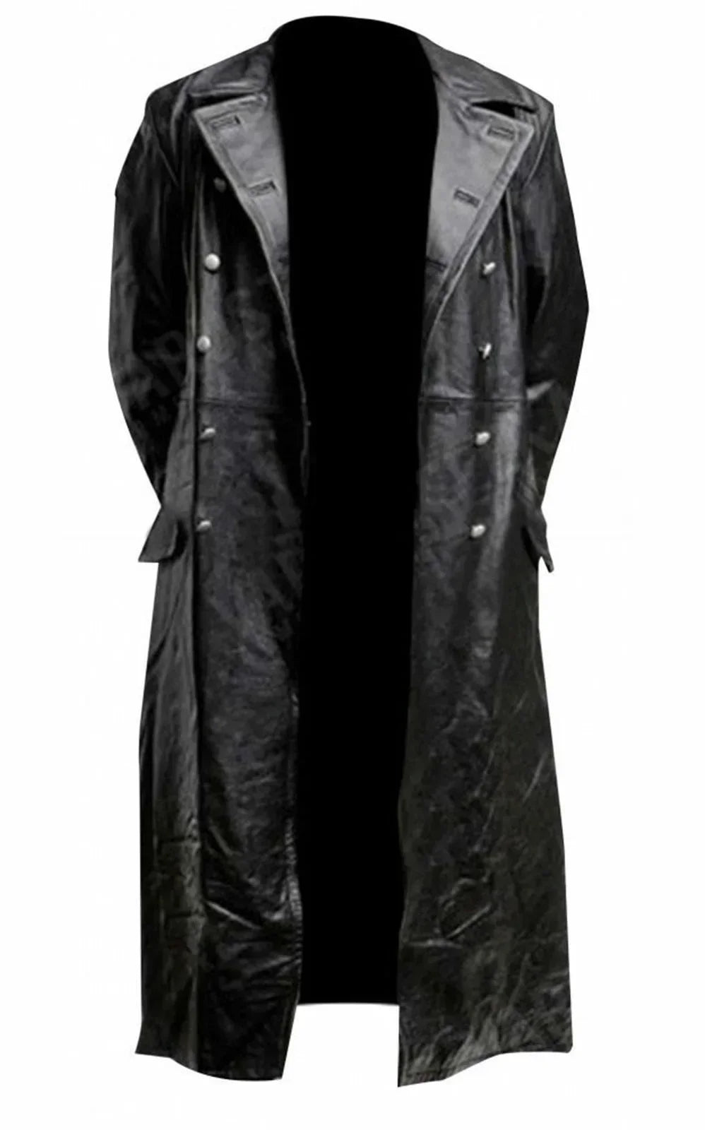Heritage Leather Trench Coat