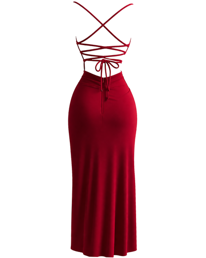 Spice Halter Mini Dress