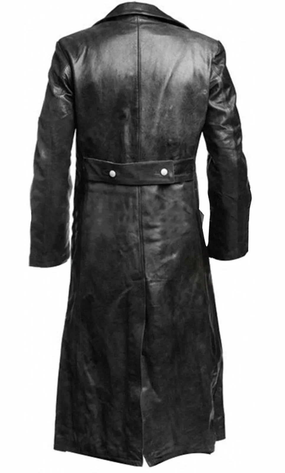 Heritage Leather Trench Coat