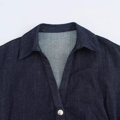 Cambridge Denim Midi Dress
