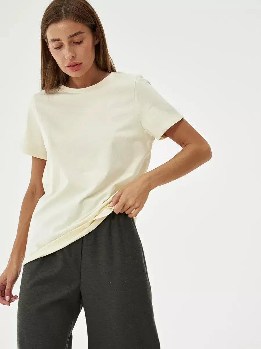 Pure Cotton Relaxed T-Shirt