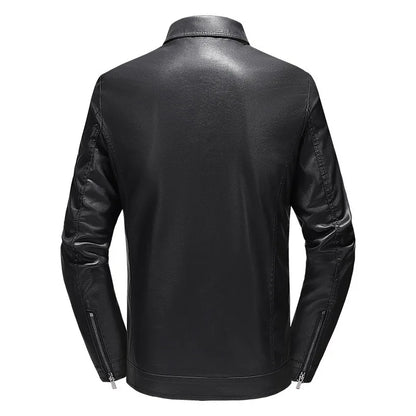 Vintage Rider PU Leather Jacket