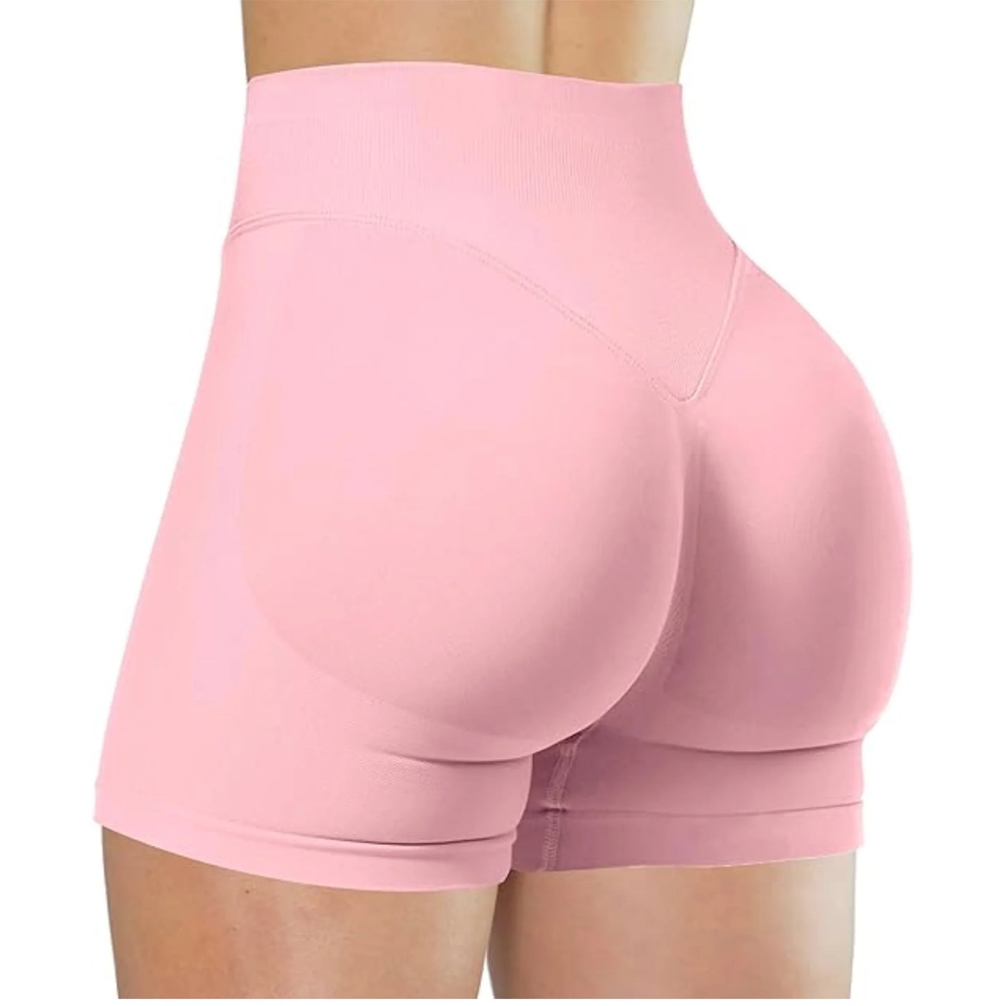 FlexFit High-Waist Yoga Shorts