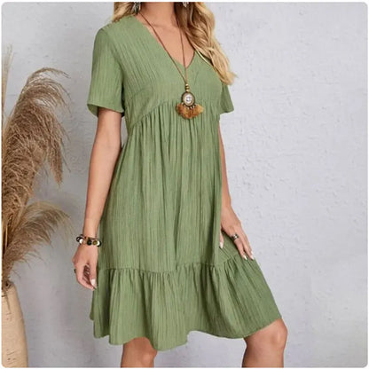 Willow Peplum Summer Dress