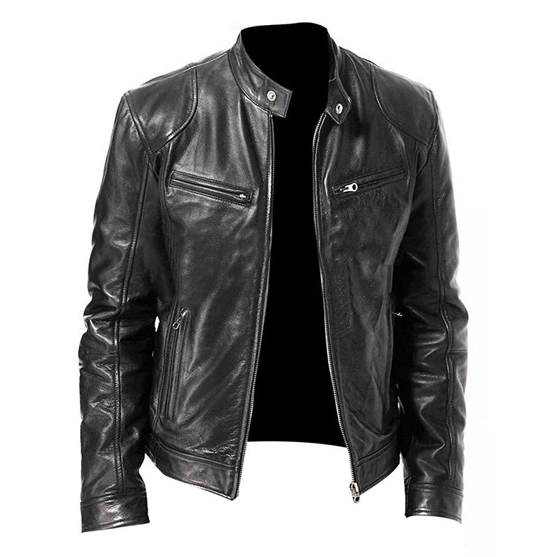 Apex Rider PU Leather Jacket