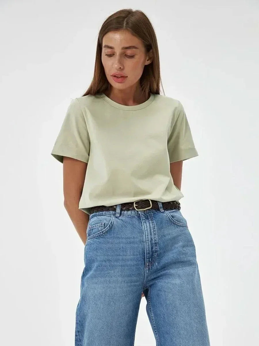Pure Cotton Relaxed T-Shirt