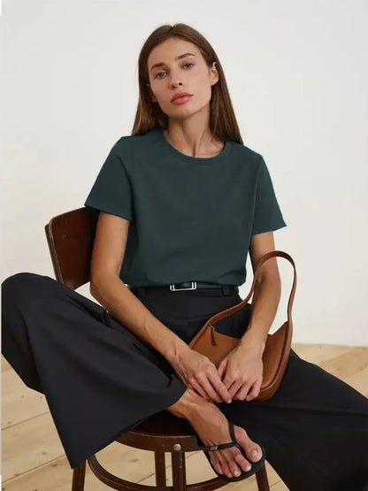 Pure Cotton Relaxed T-Shirt