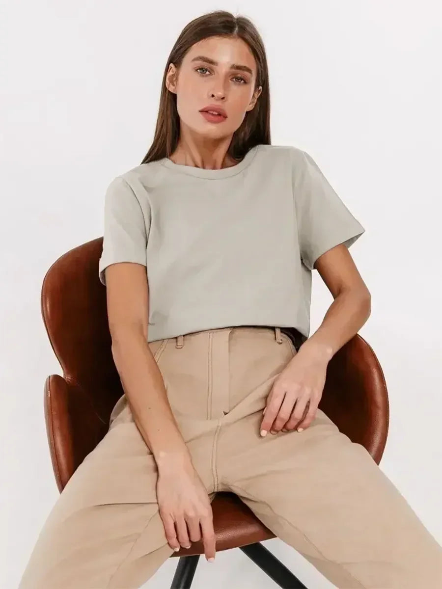 Pure Cotton Relaxed T-Shirt