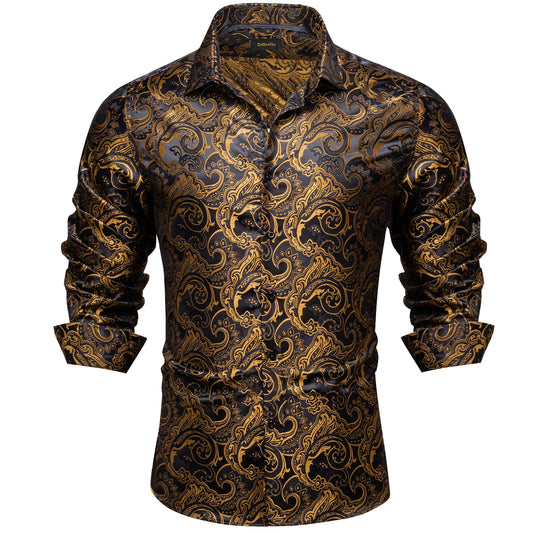 Regal Paisley Dress Shirt