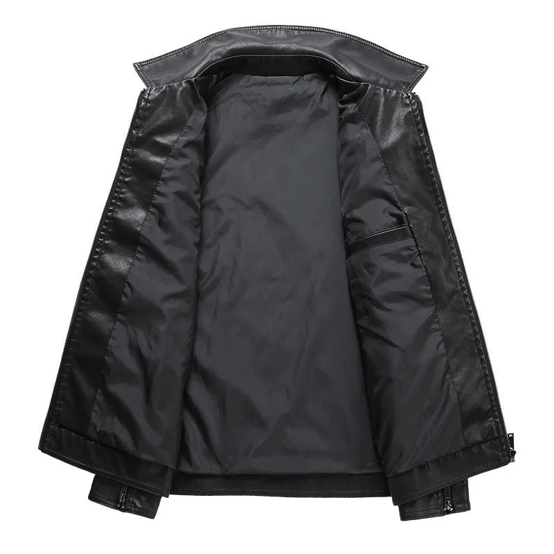 Vintage Rider PU Leather Jacket
