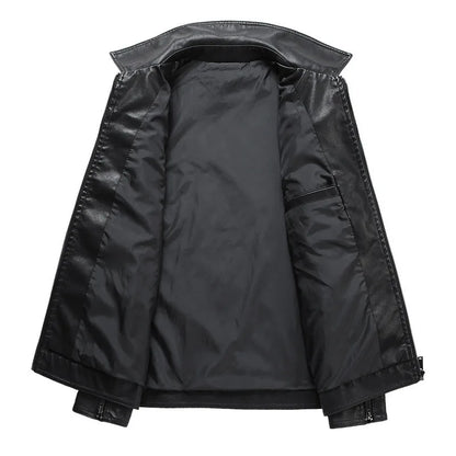 Vintage Rider PU Leather Jacket