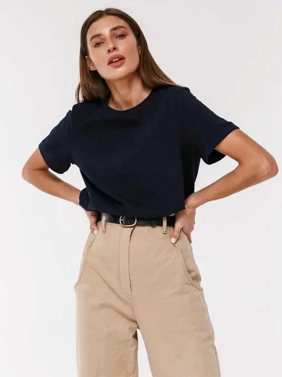 Pure Cotton Relaxed T-Shirt