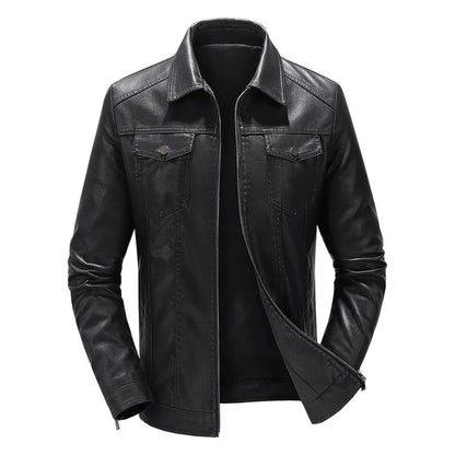 Vintage Rider PU Leather Jacket