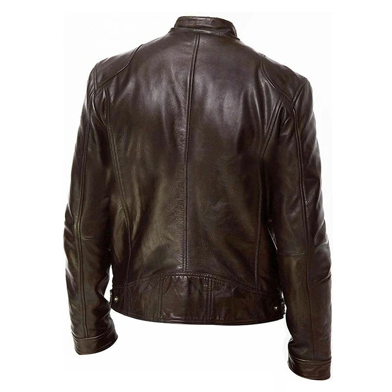 Apex Rider PU Leather Jacket