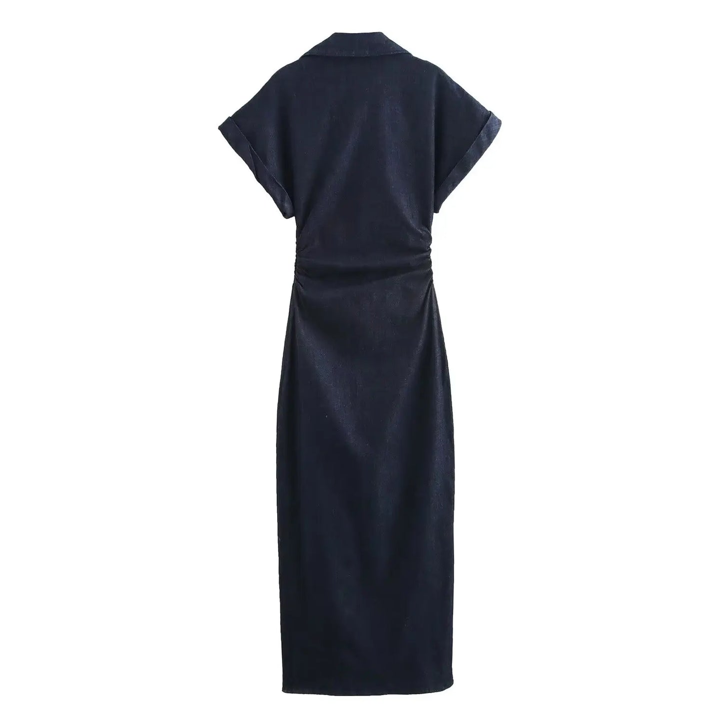 Cambridge Denim Midi Dress