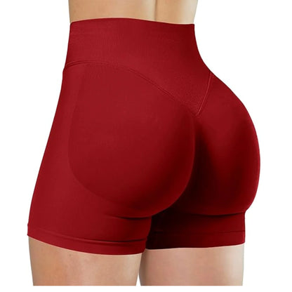 FlexFit High-Waist Yoga Shorts