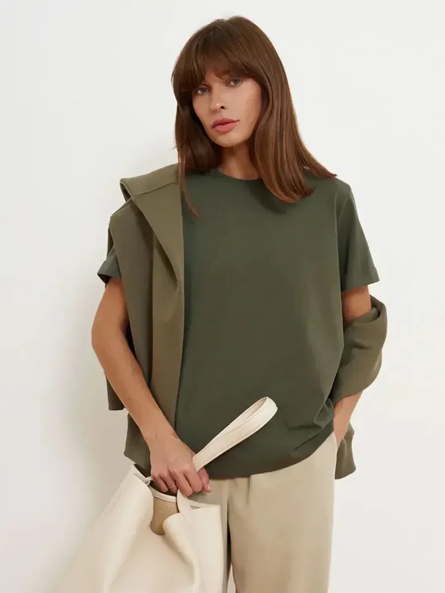 Pure Cotton Relaxed T-Shirt