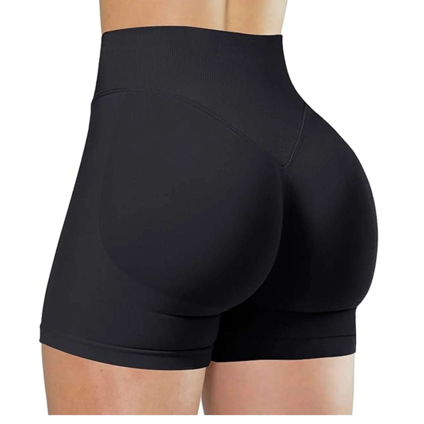 FlexFit High-Waist Yoga Shorts
