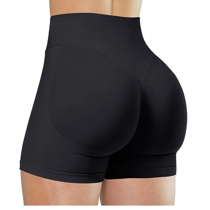 FlexFit High-Waist Yoga Shorts