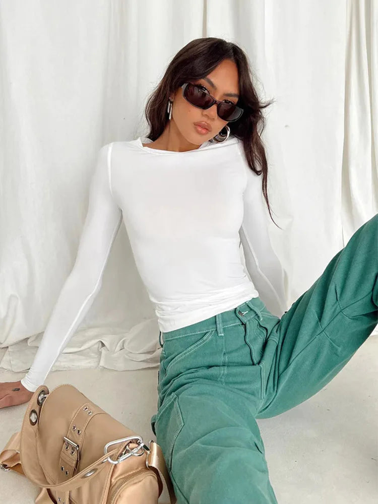 Essential Slim Fit Long Sleeve T-Shirt