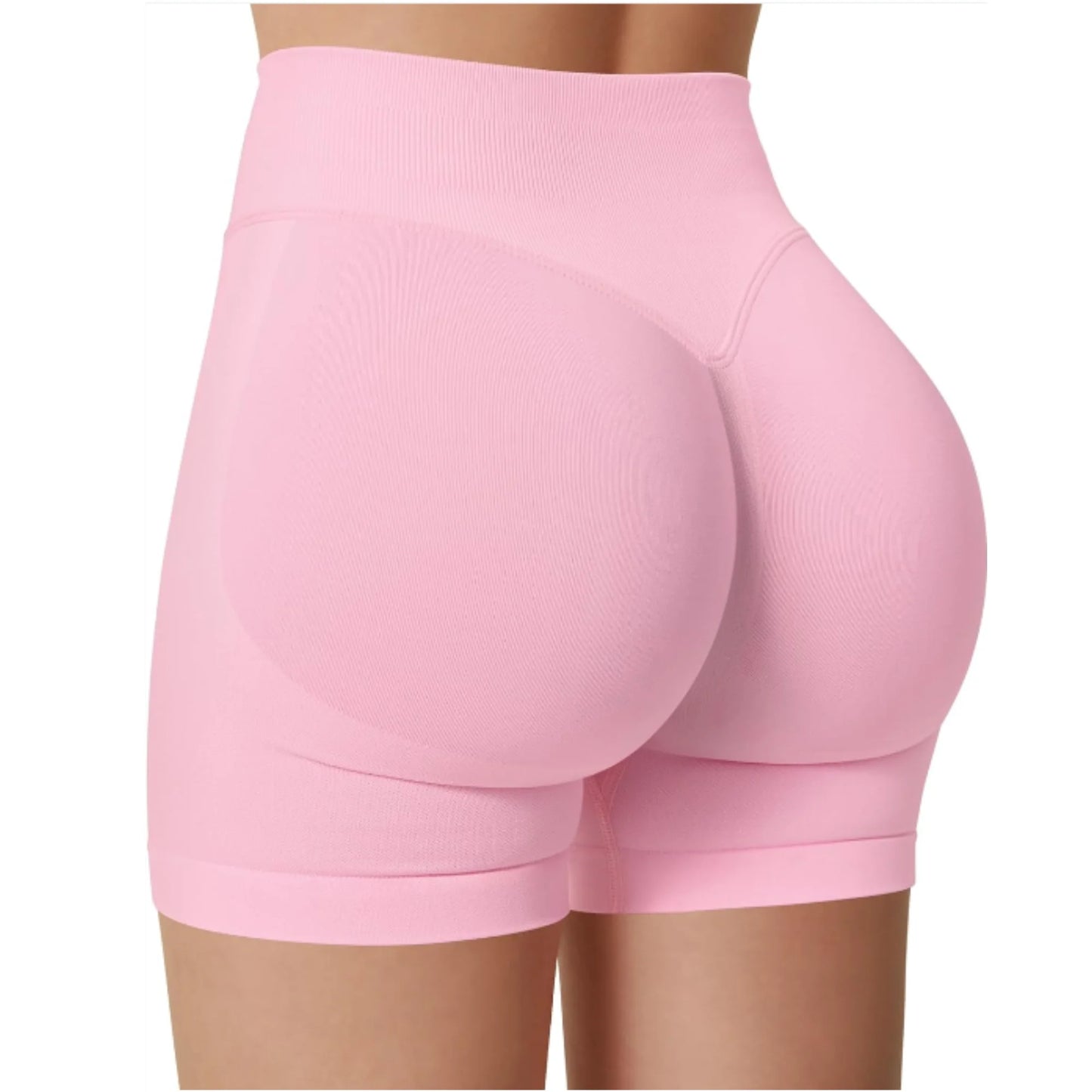 FlexFit High-Waist Yoga Shorts
