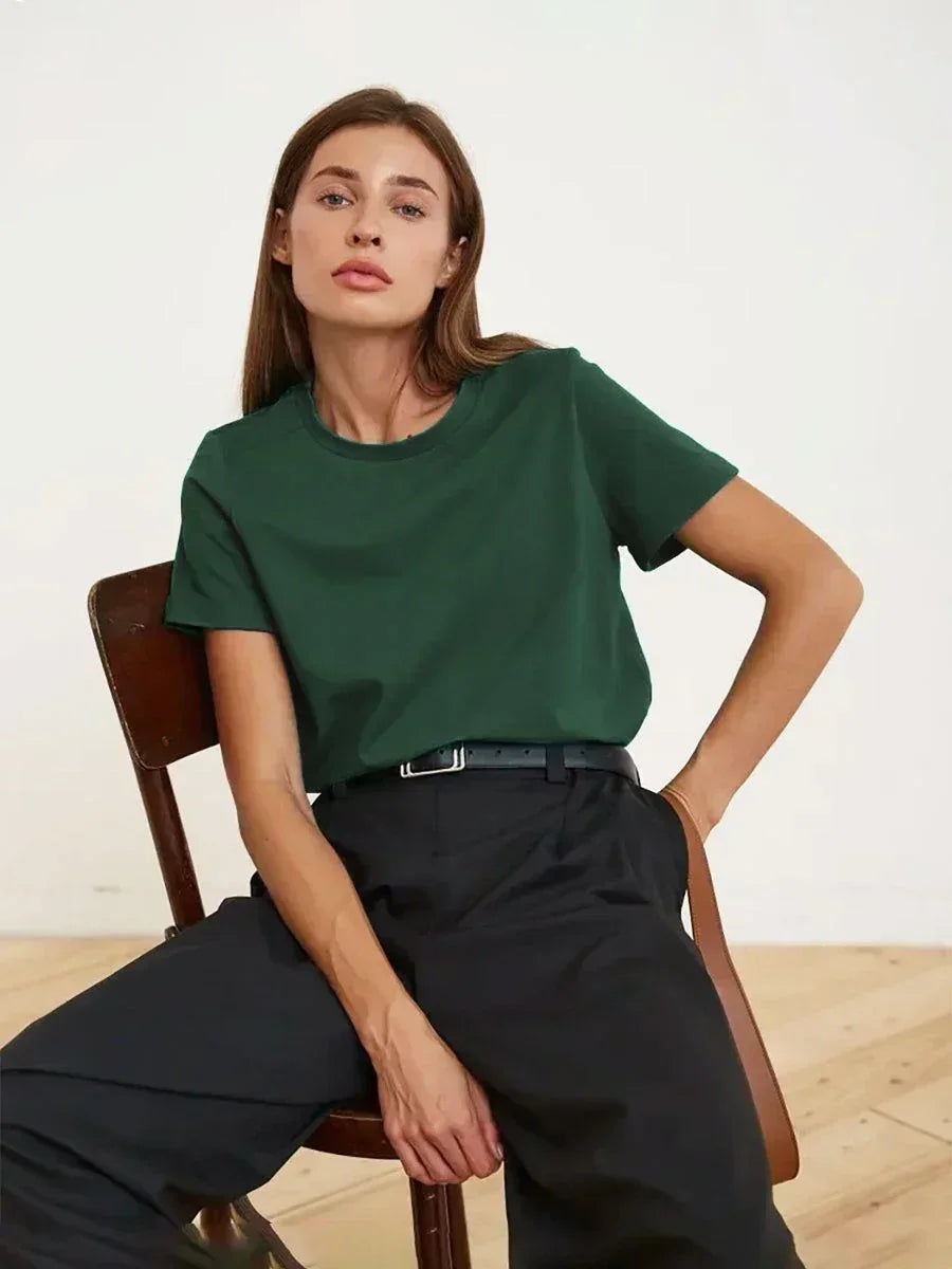 Pure Cotton Relaxed T-Shirt
