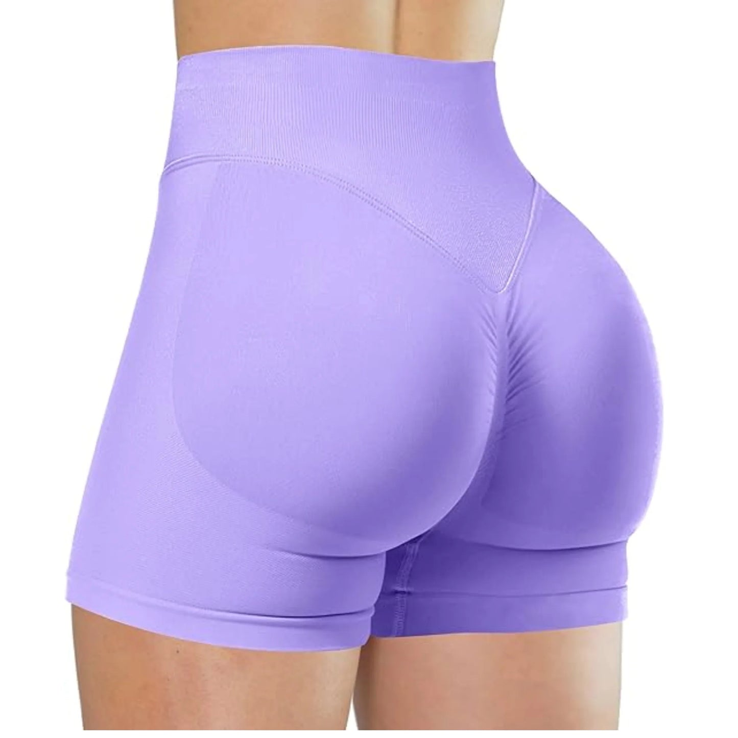 FlexFit High-Waist Yoga Shorts