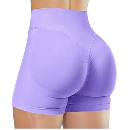 FlexFit High-Waist Yoga Shorts