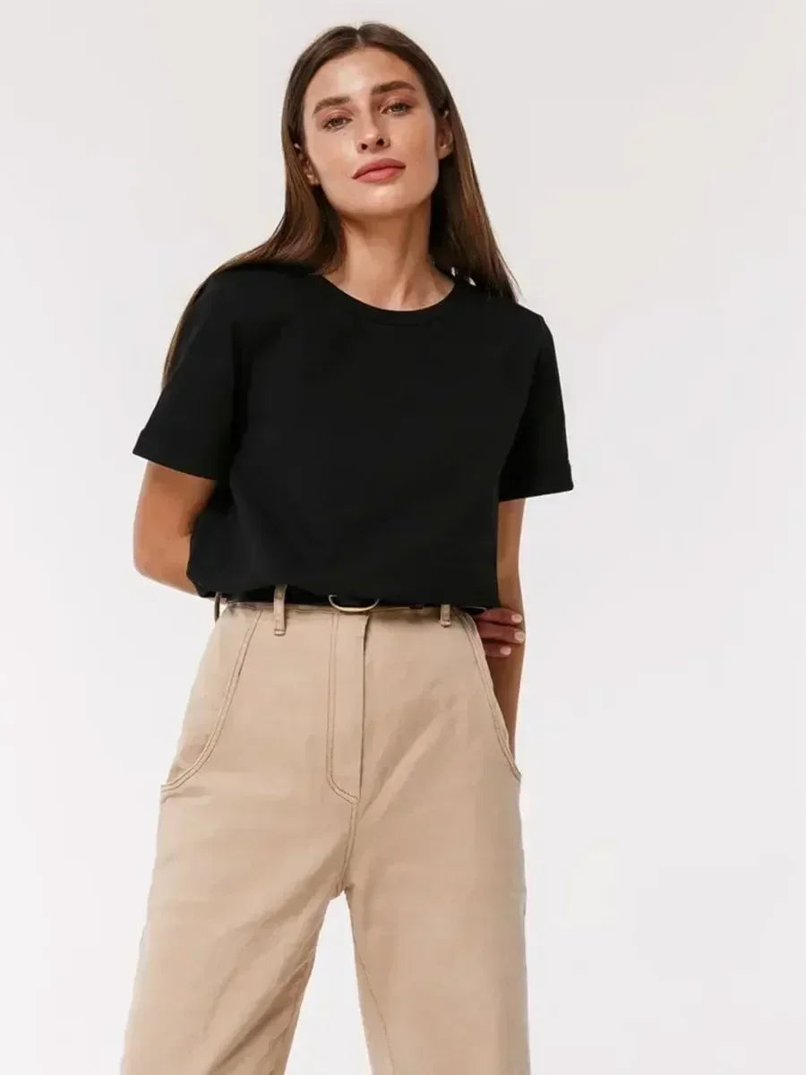 Pure Cotton Relaxed T-Shirt