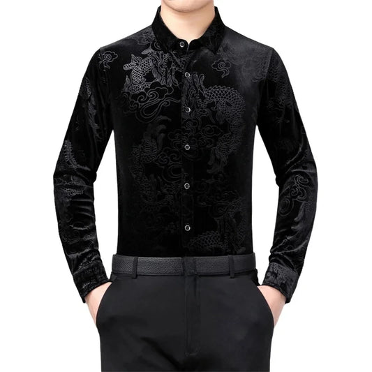 Imperial Dragon Silk Shirt