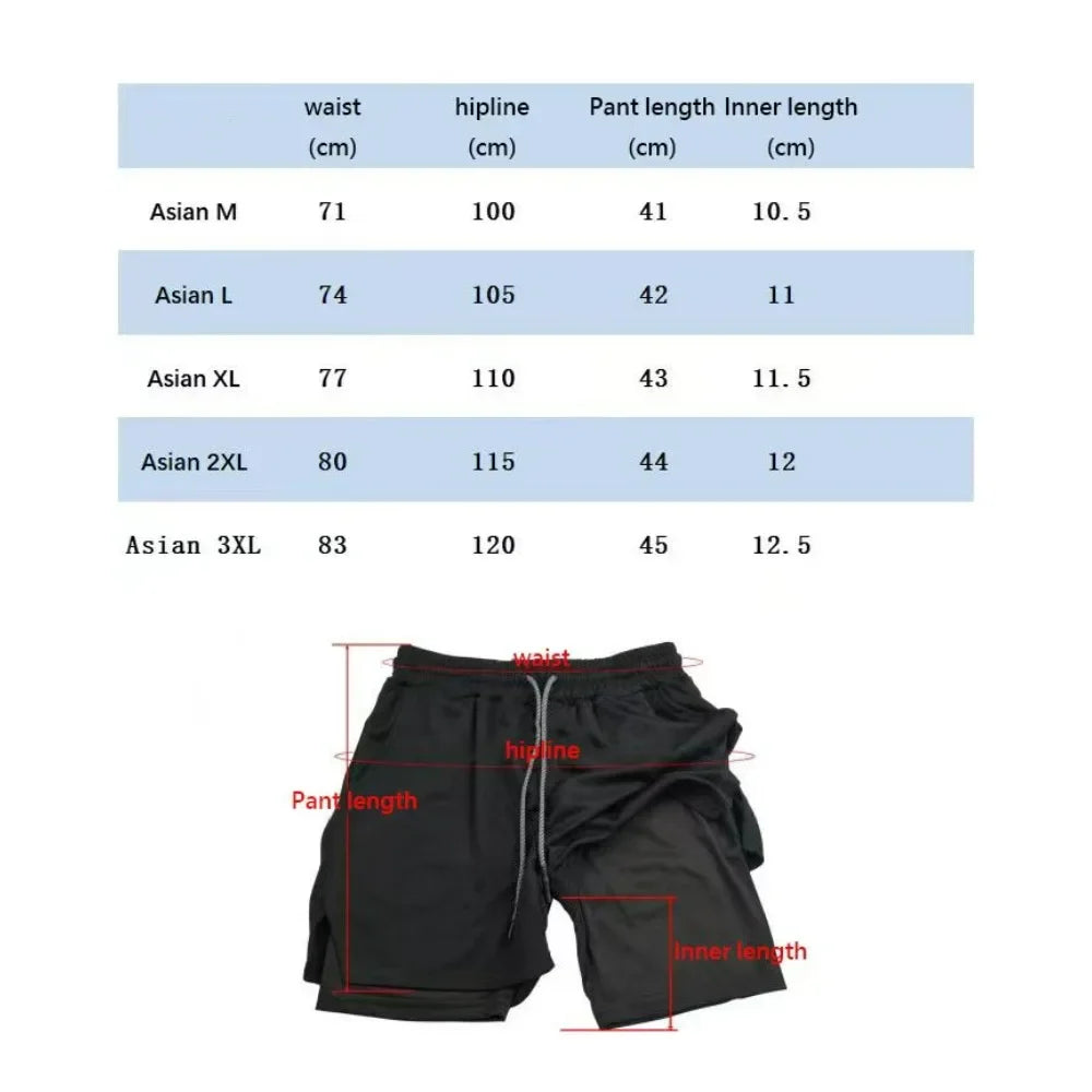 DualFlex Performance Sports Shorts