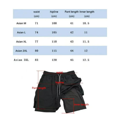 DualFlex Performance Sports Shorts