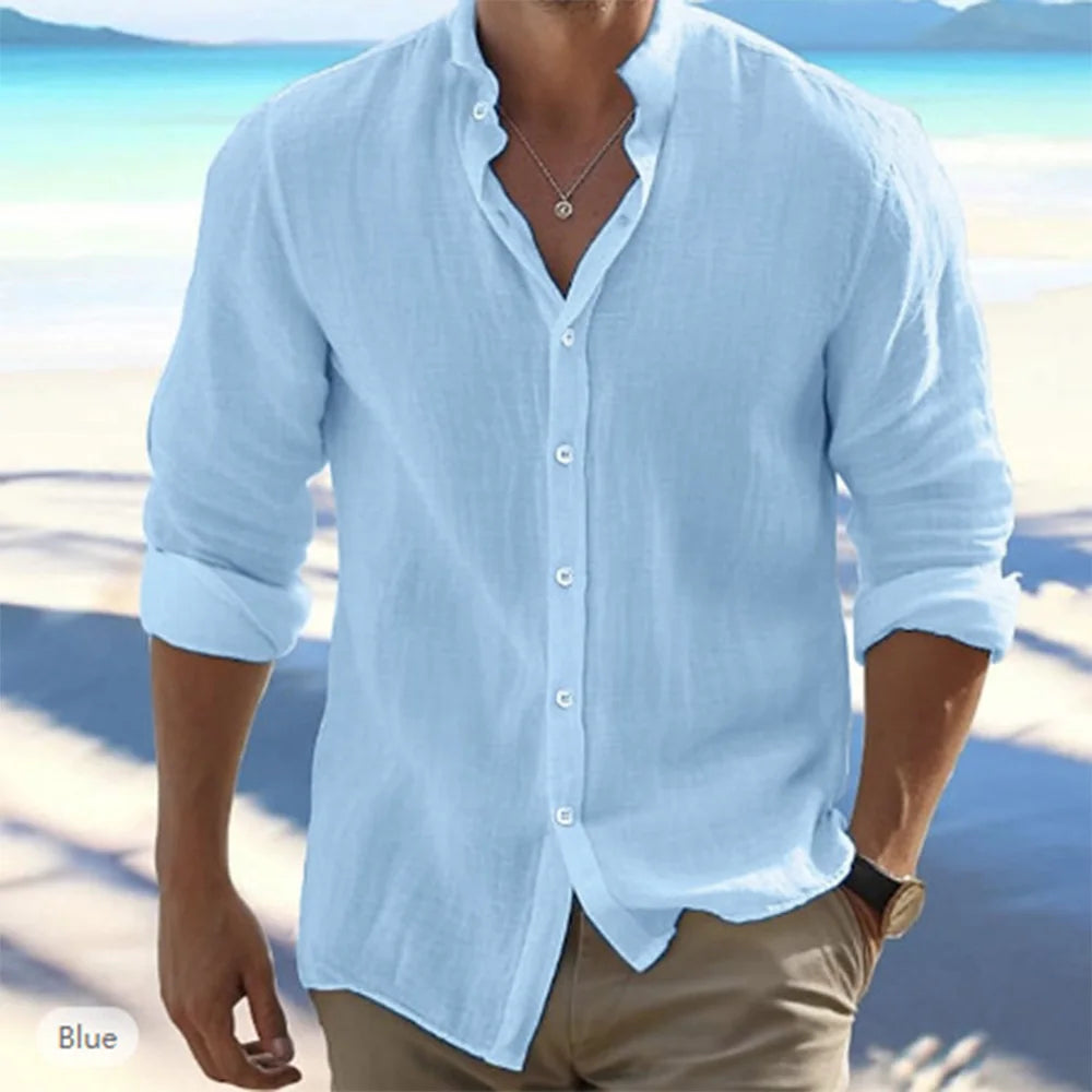 Coastal Linen Blend Shirt