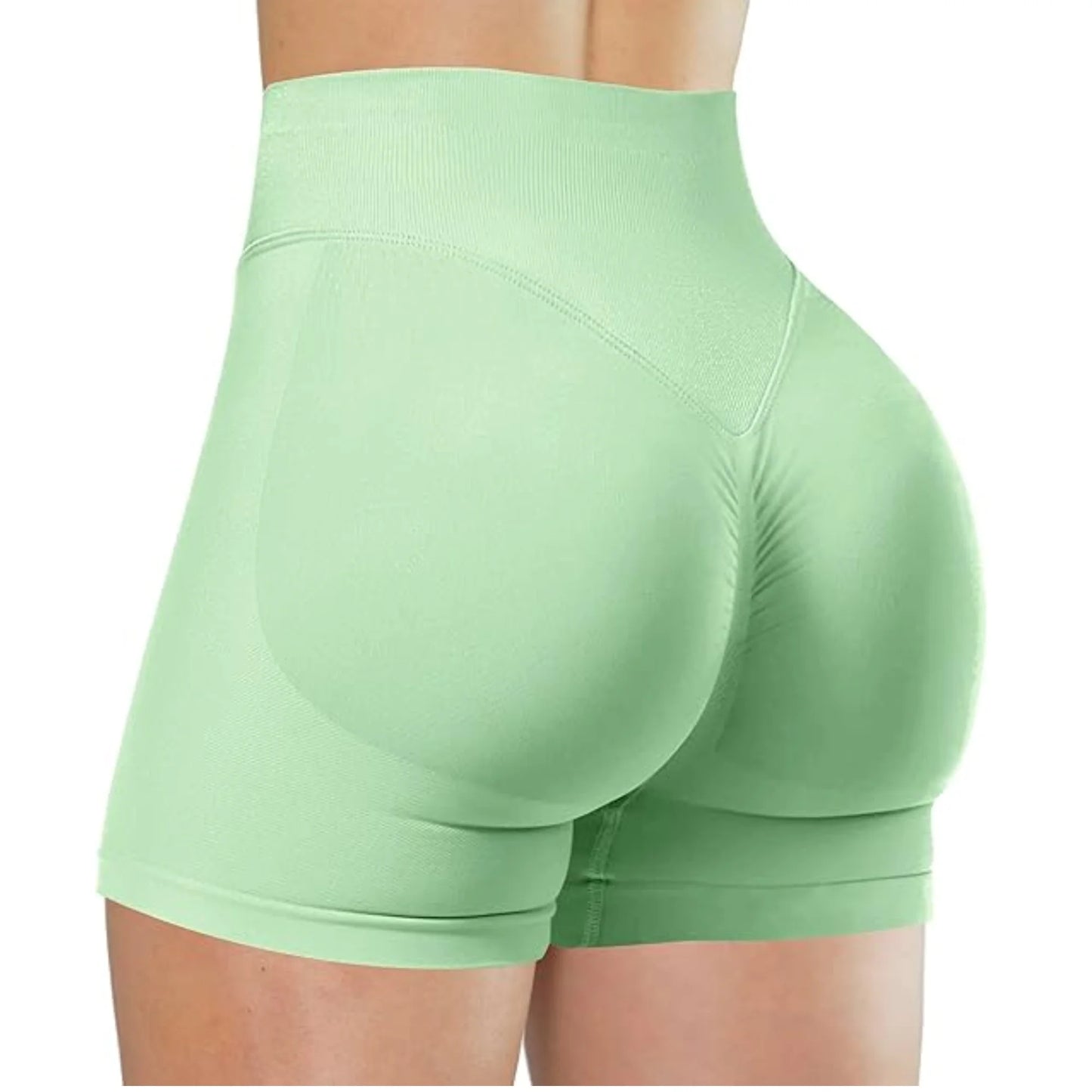FlexFit High-Waist Yoga Shorts
