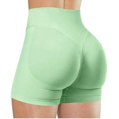 FlexFit High-Waist Yoga Shorts