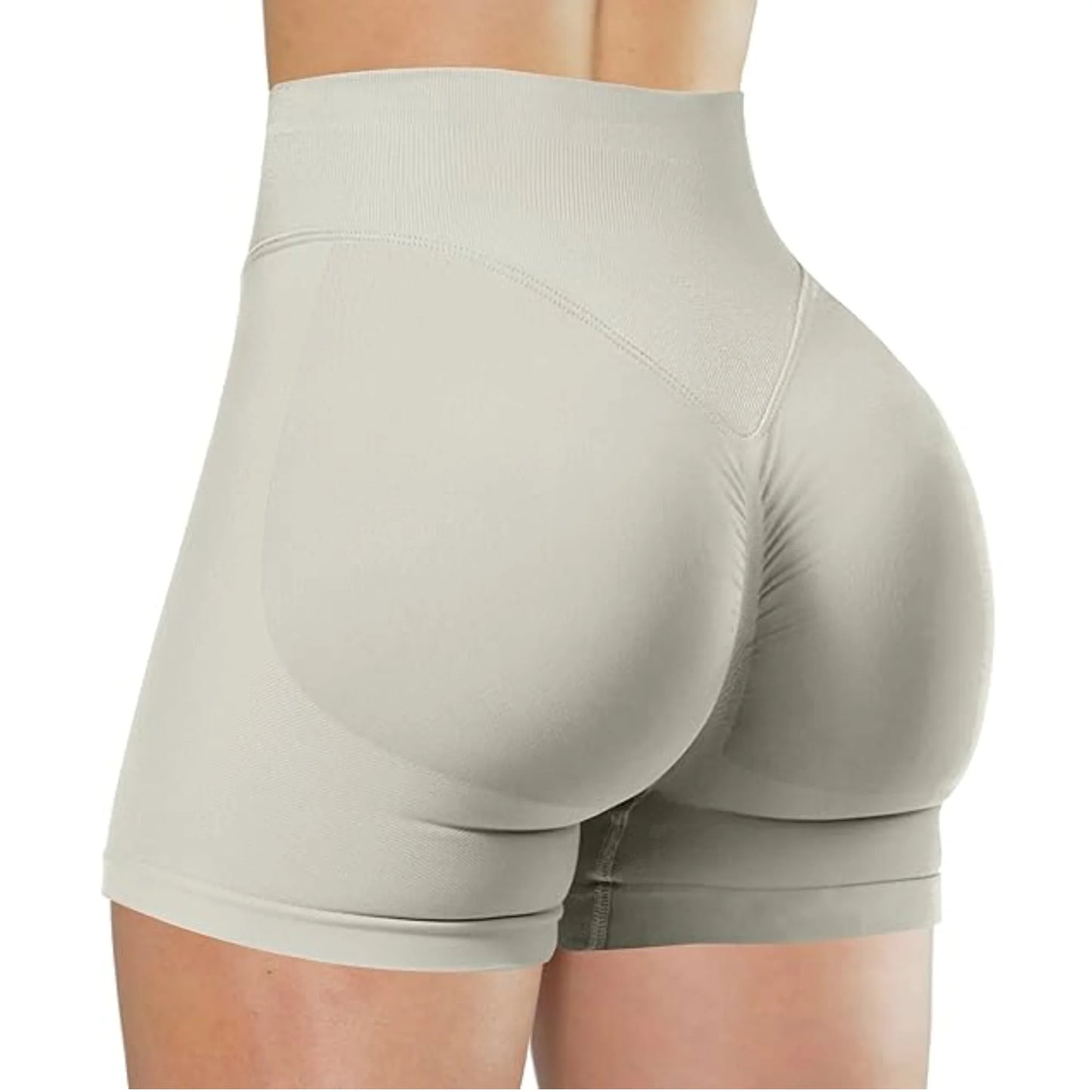 FlexFit High-Waist Yoga Shorts