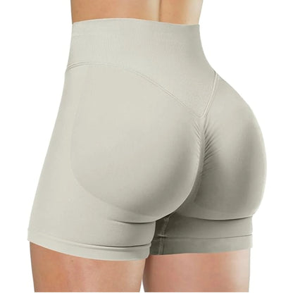 FlexFit High-Waist Yoga Shorts