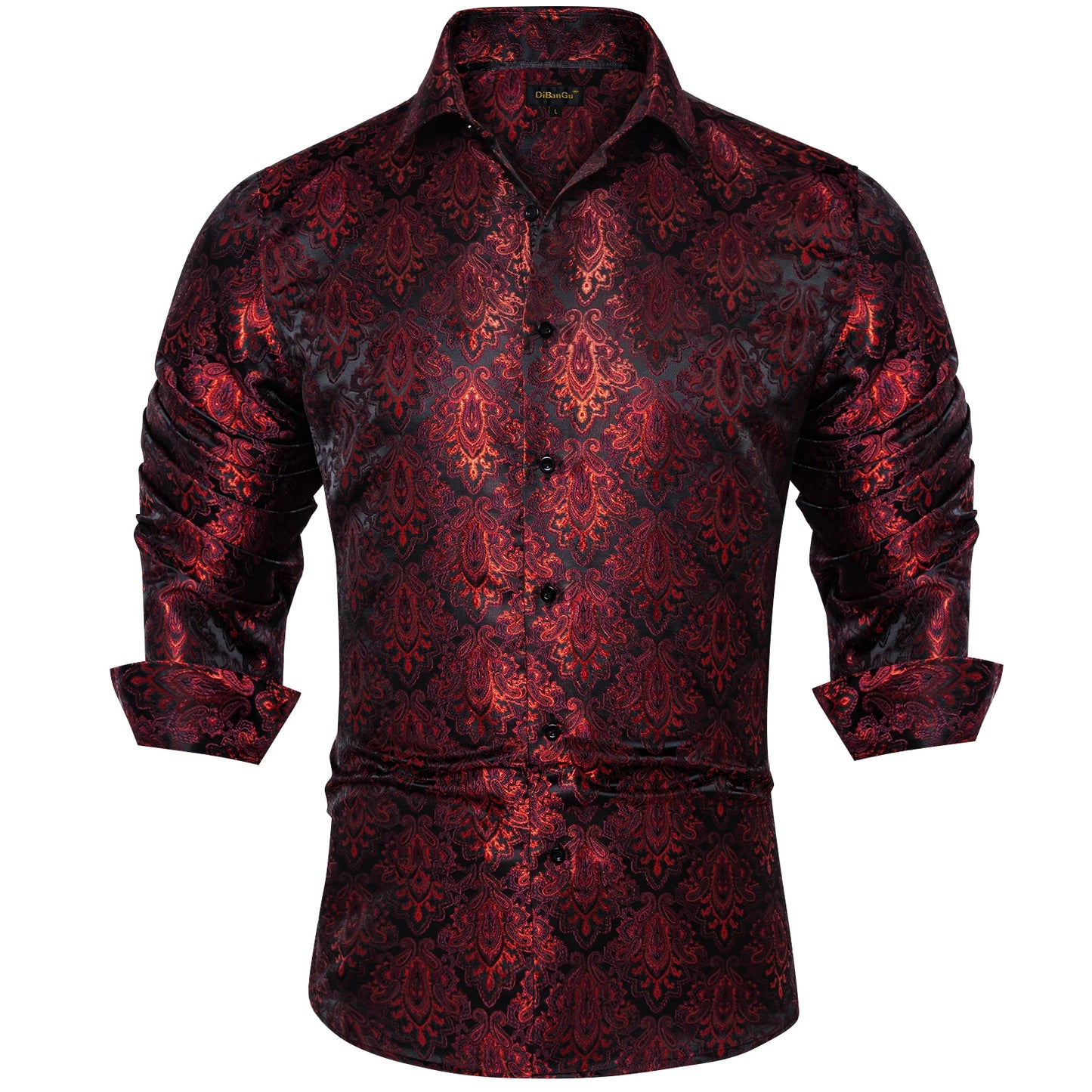 Regal Paisley Dress Shirt