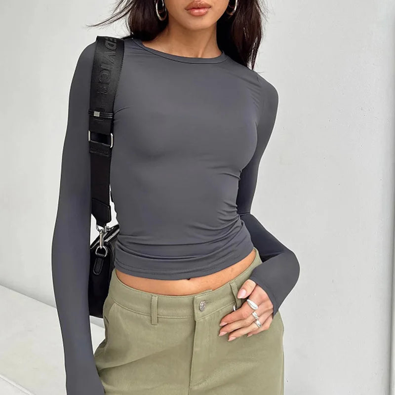 Essential Slim Fit Long Sleeve T-Shirt