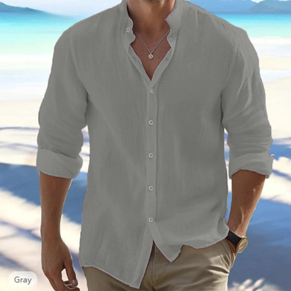 Coastal Linen Blend Shirt