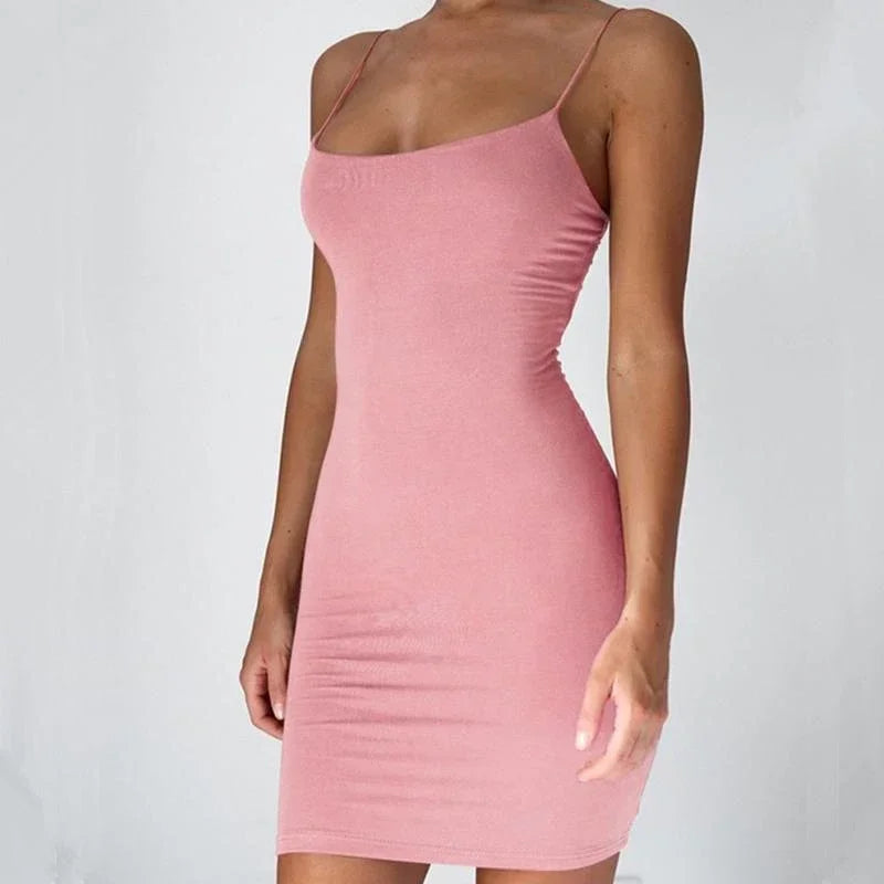 Essential Black Bodycon Mini Dress