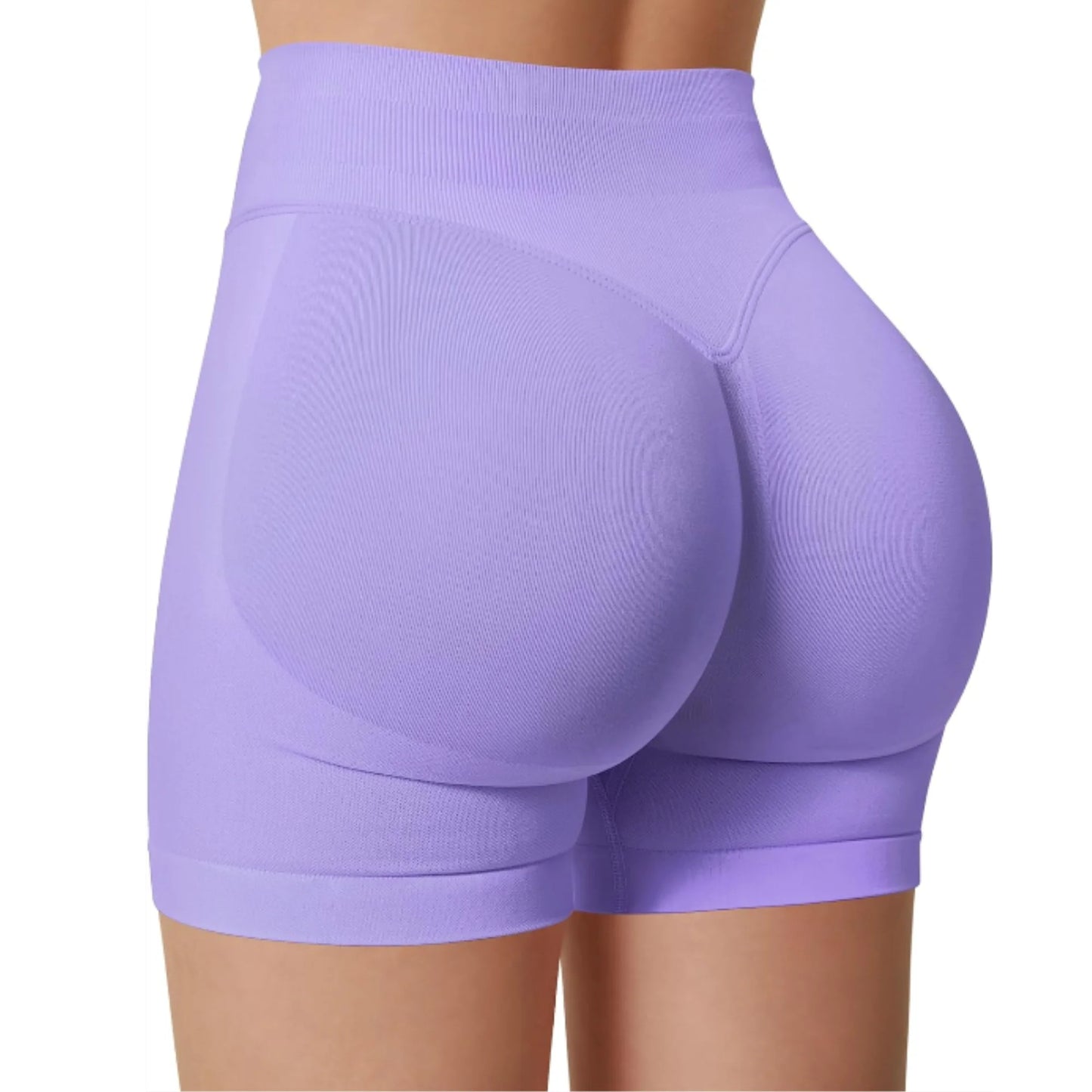 FlexFit High-Waist Yoga Shorts
