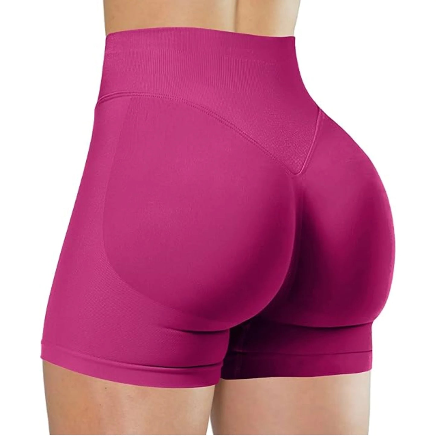 FlexFit High-Waist Yoga Shorts