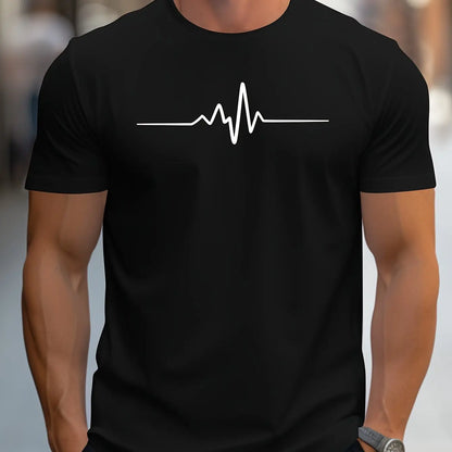 Canvas Graphic Cotton T-Shirt
