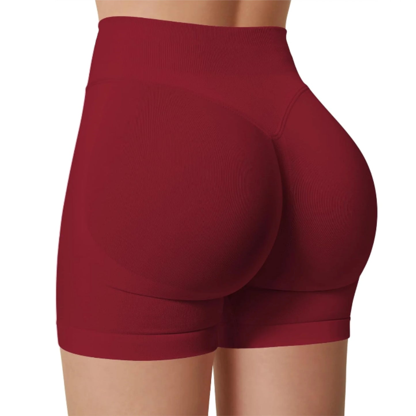 FlexFit High-Waist Yoga Shorts
